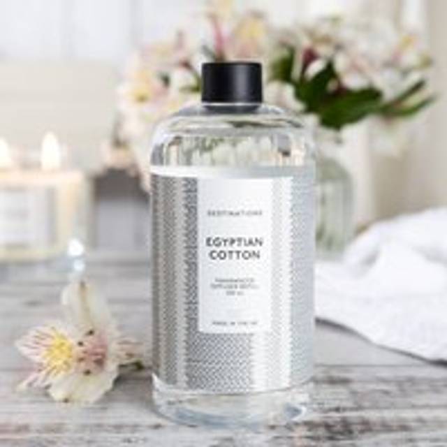 Egyptian Cotton Reed Diffuser Refill - Clear