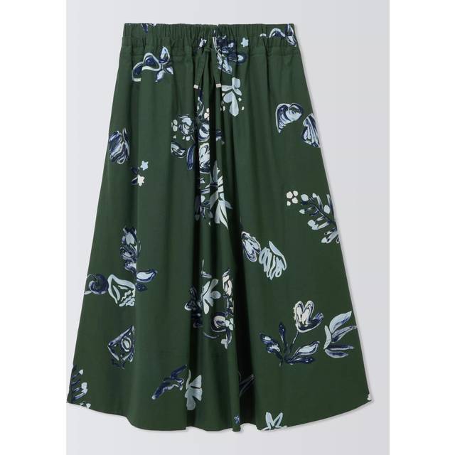 Marella, Kjol, Dam, 2Xs, Grön Veckad Kjol - green (2XS)