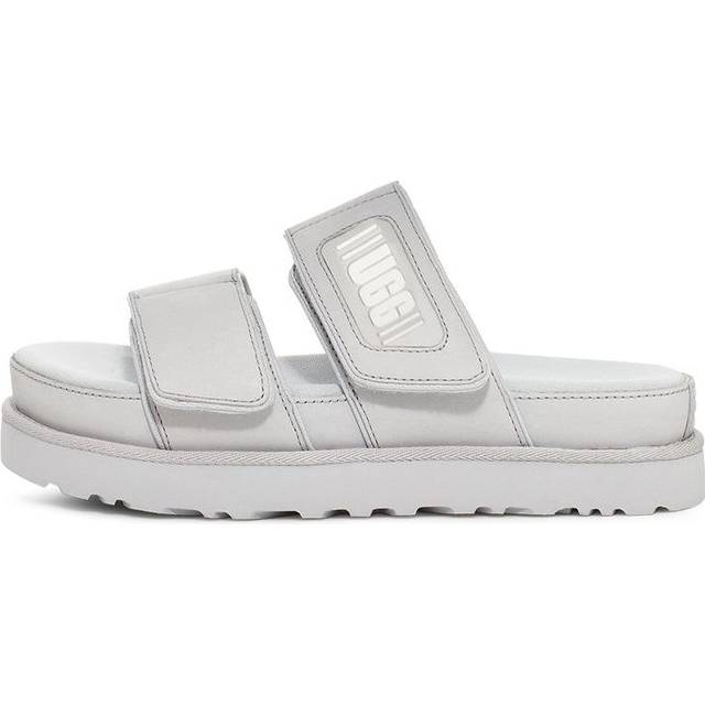 (WMNS) UGG Greer Platform Slide 'Metallic Grey' 1125039-MGLH - 6