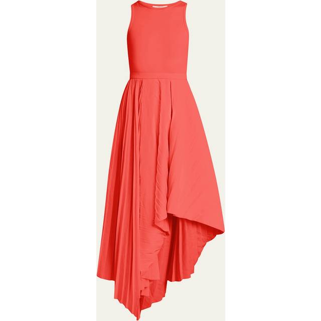 Sleeveless Pleated Skirt Maxi Dress - PINK - 38 IT (2 US)