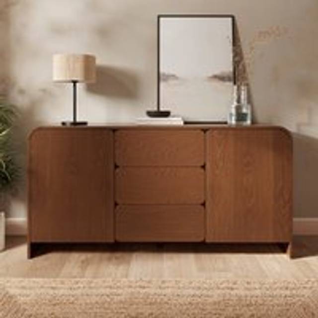 Bennett Large Sideboard - Dark Oak