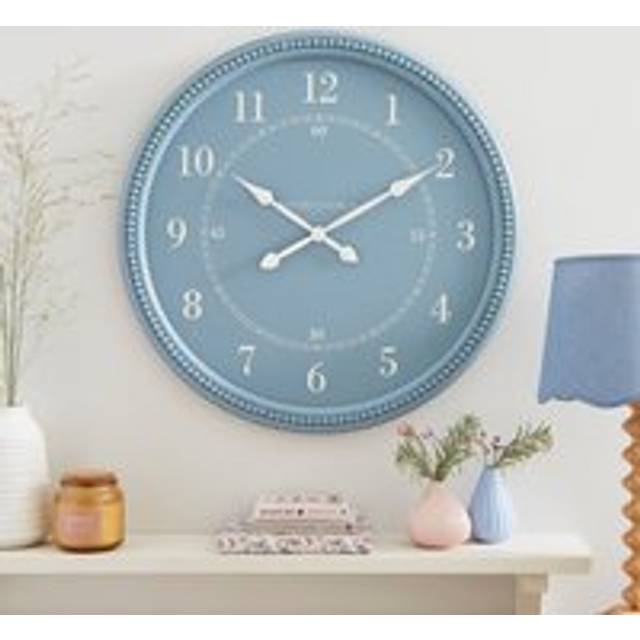 Bobbin Numeric Wall Clock - Blue