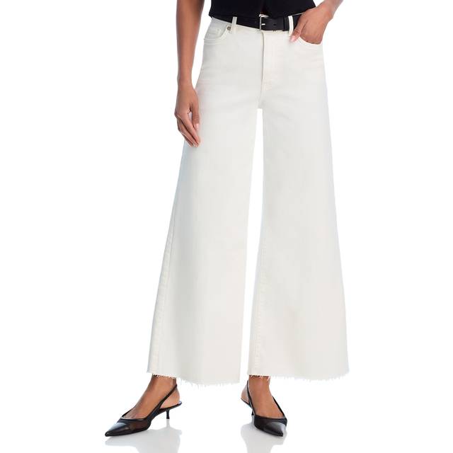 Le Palazzo Crop Jeans - AU NATURAL - 32