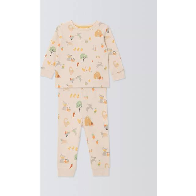 John Lewis Baby Easter Pyjamas, Multi