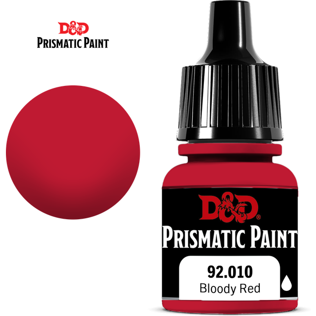 WizKids/NECA D&D Prismatic Paint: Bloody Red 92.010Â- 4 Units
