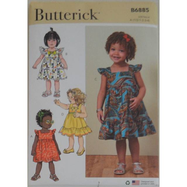 Butterick Paper Sewing Pattern 6885