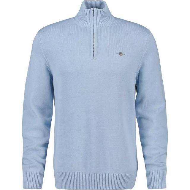 GANT Casual Cotton Half Zip |Blå |XXL