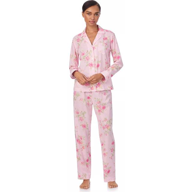 Lauren Ralph Lauren Floral Shirt Long Pyjama Set