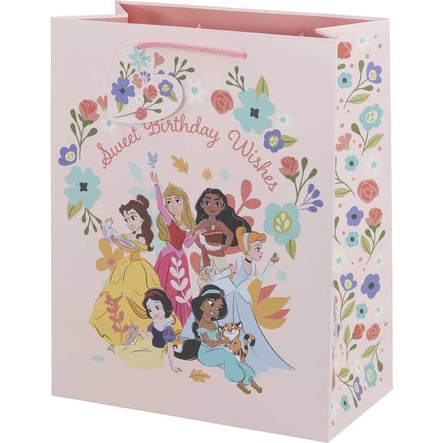 Disney Princess Birthday Gift Bag, Multi, Medium