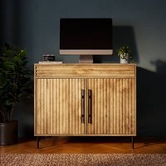Bryant Small Hideaway Desk - Wood