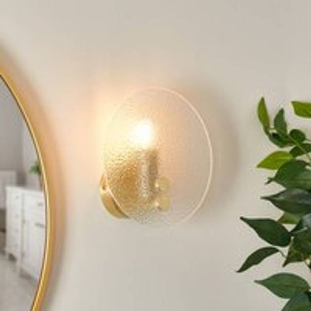 Circlet Bathroom Wall Light - Clear