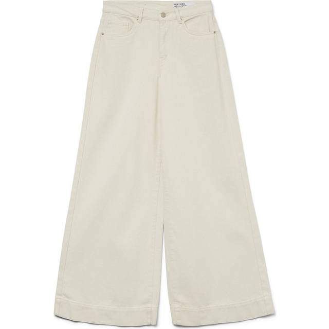 Vmannet Mid Rise Wide Leg Fit Jeans