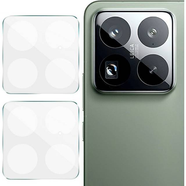 Xiaomi 15 Pro Härdat Kameralinsskyddsglas - 2 st - Genomskinlig