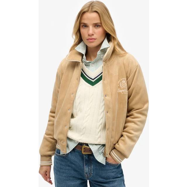 Superdry Country Club Jersey Bomber Jacket