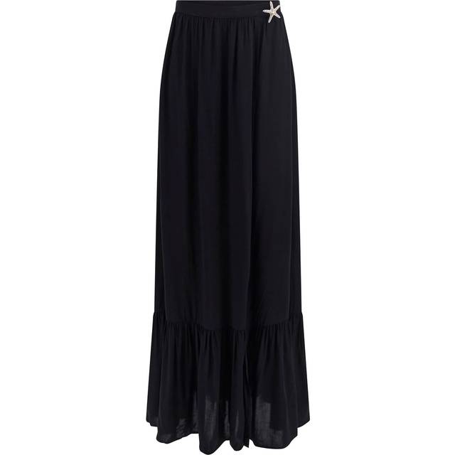 Guess Flowing Flounced Skirt - Black - M