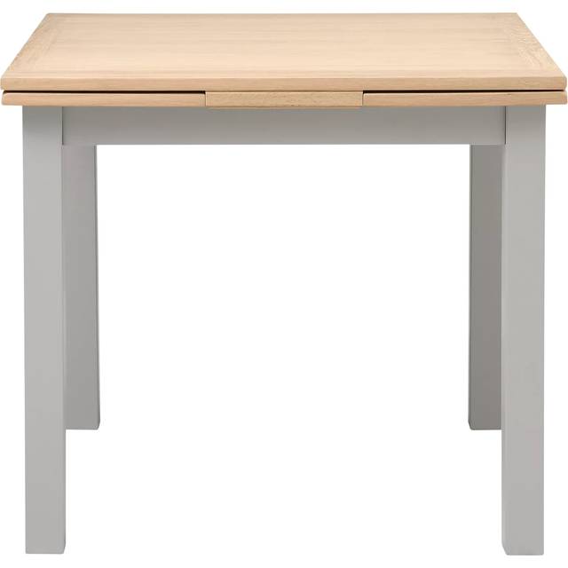 Cotswold Company Chester Square Extending Dining Table, Dove Grey
