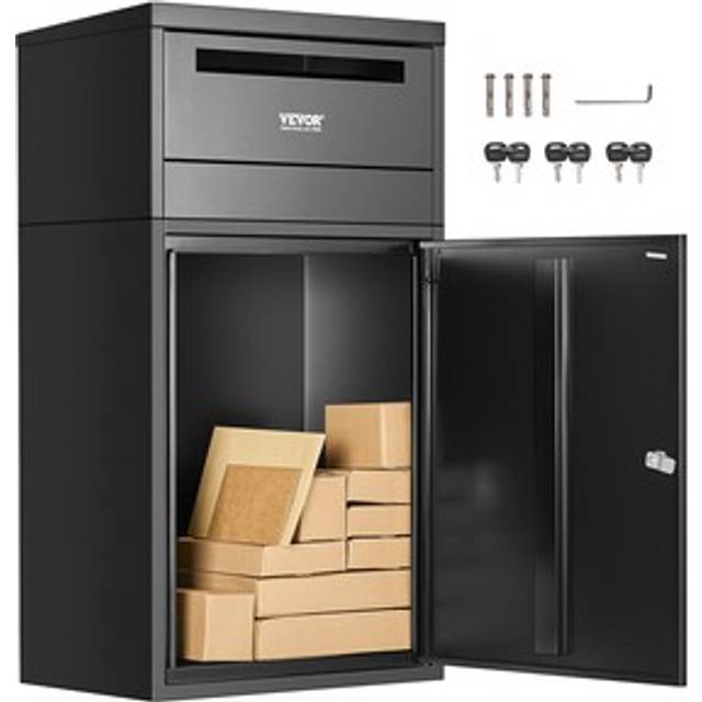 VEVOR Package Delivery Boxes for Outside 35.8 in Lockable Parcel Drop Box