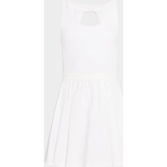 Score Pleated Active Dress - WHITE - X-Small