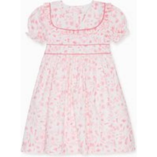 Fuchsia Floral Luciana Girl Dress - 6Y