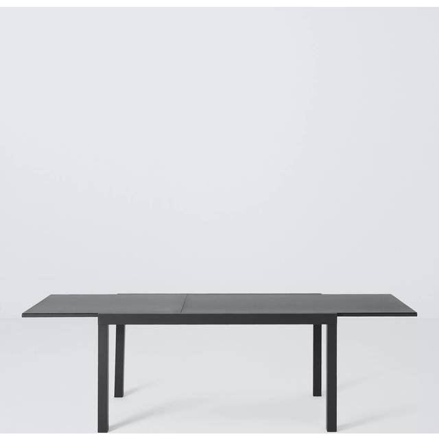 John Lewis Tampa Rectangular Extending Garden Dining Table, Grey