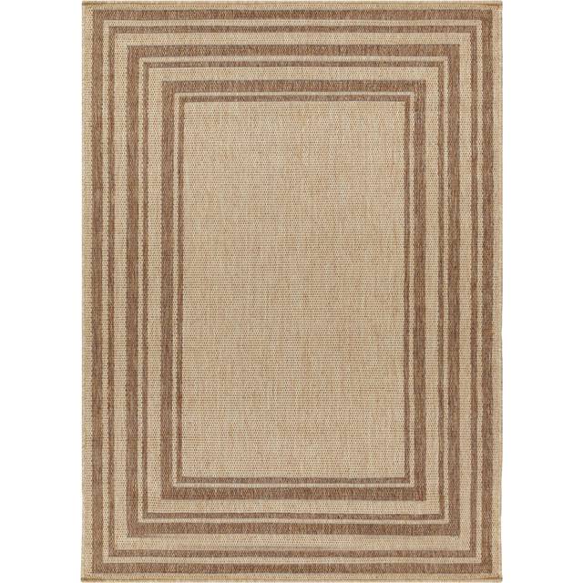Yard Camber Jute Effect Indoor/Outdoor Rug Natural 120 X 170Cm, Cream