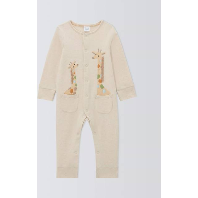 John Lewis Baby Giraffe Romper, Multi