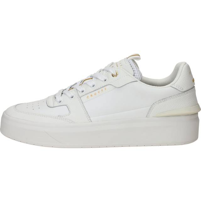 Men's Cruyff Endorsed Tennis Leather Men's White Trainers - Size: 7