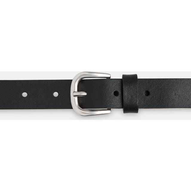 Whistles Studded Leather Belt, Black
