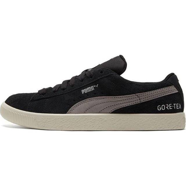 PUMA Unisex Suede Vtg Gtx Sneakers Black/Grey 382790-02 - Black/Gray - 5