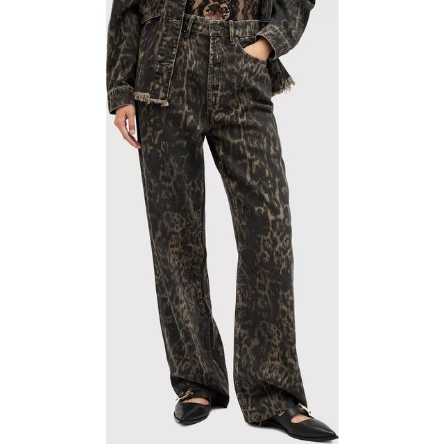 AllSaints Blake Wide Leg Denim Jeans - 28, JINXGOLD