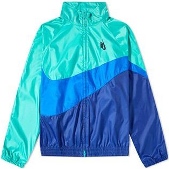 Nike Lab Heritage Jacket Kinetic Green Cobalt Blue AA1569-348 - M