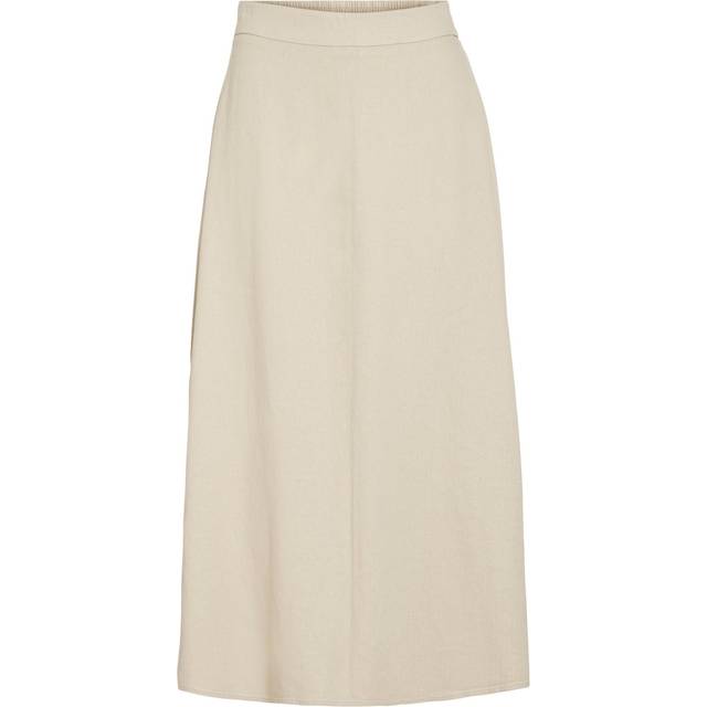 VILA Vijolanda Ankle Skirt |Kräm |34