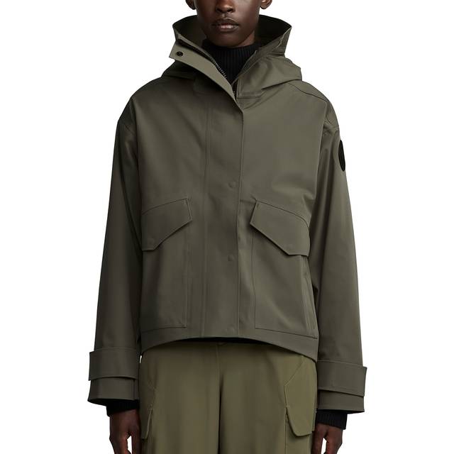 Tofino Hooded Rain Jacket - SMOKEY SAGE - Medium