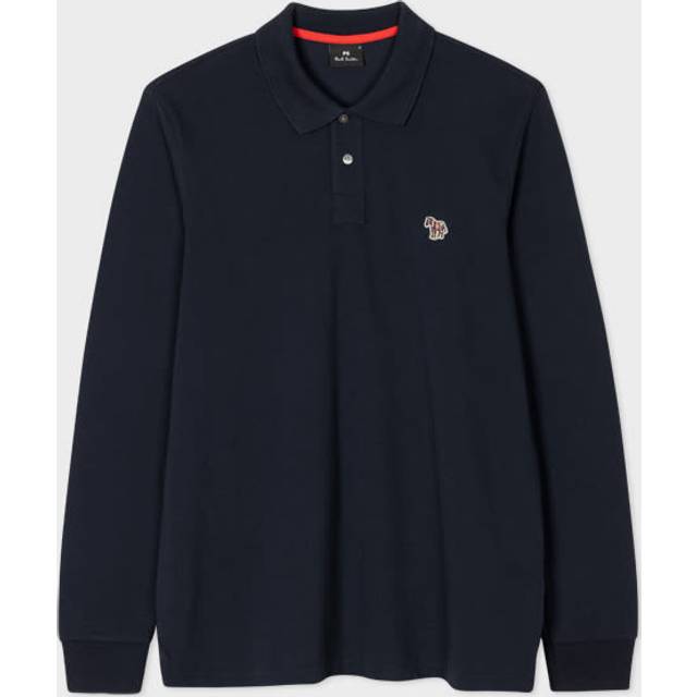 PS Paul Smith Cotton Long Sleeve Piqué Polo Shirt
