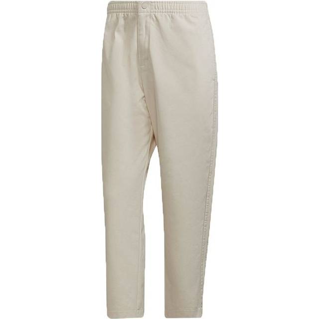 Men's adidas originals C Twill Pant Casual Breathable Sports Running Long Pants/Trousers Creamy White HG4867 - Default Color - XL