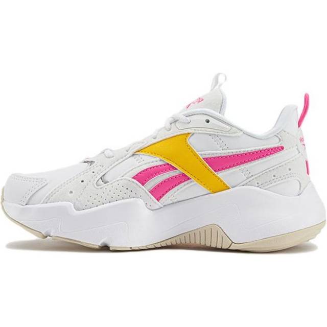 (WMNS) Reebok Turbo Restyle 'White Yellow Pink' IG9512 - WHITE/YELLOW/PINK - 6