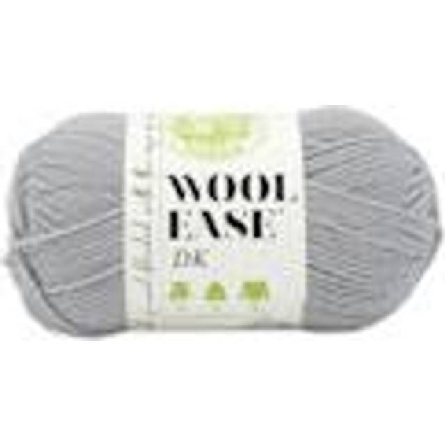 Lion Brand Wool-Ease DK Yarn  Yarn for Knitting  Crocheting  and Crafts  Quiet Grey  1 Pack