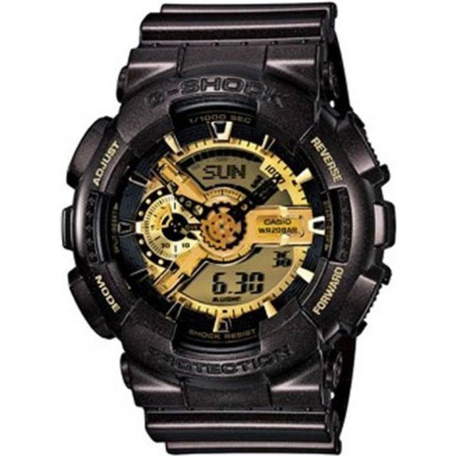 CASIO G-Shock Analog-Digital 'Black Gold' GA-110BR-5A - Free