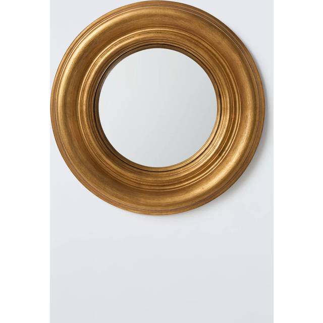 John Lewis Georgian Round Convex Wall Mirror, 40cm, Gold