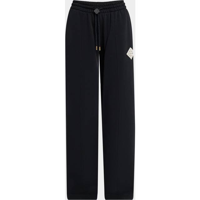 Embellished CC Patch Open-Hem Joggers - PEARL DIAMOND P - X-Large