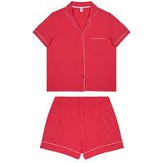 Chelsea Peers Button Up Shorty Pyjama Set