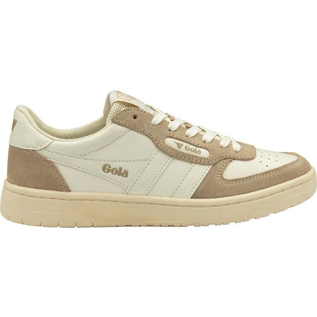 Gola Classics Hawk '89 Suede Blend Trainers, Off White/Bone