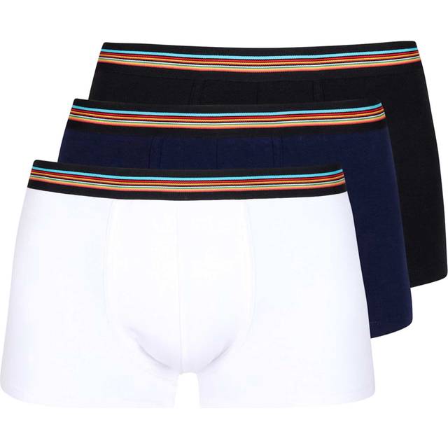 Paul Smith Trunk 3 Pack Underwear in Black Navy White | Norton Barrie - M