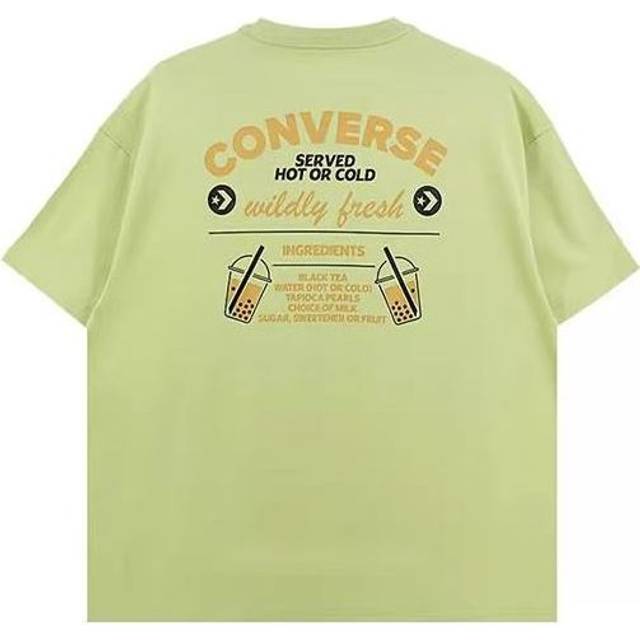 Converse Loose Fit Tea Tee 'Green' 10025239-A03 - S