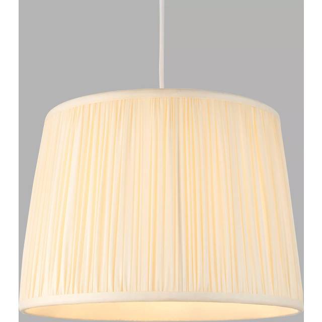 John Lewis Lymington Pleated Silk Tapered Lampshade