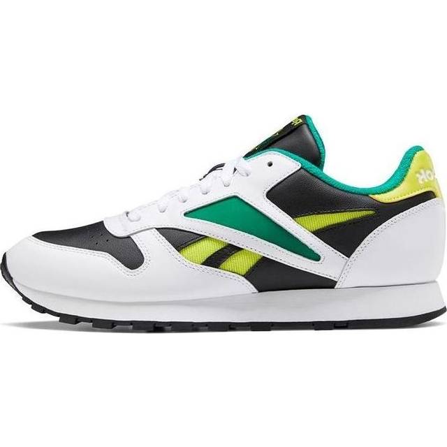 Reebok Classic Leather Mark 'Black Hero Yellow' EF7848