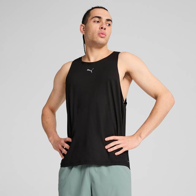 PUMA Cloudspun Running Tank Men - ['Svart'] (Small)