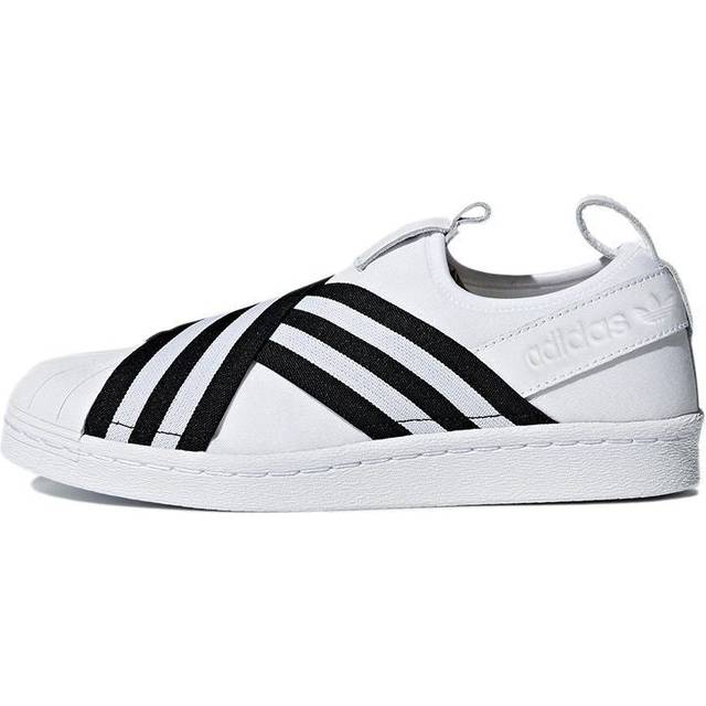 (WMNS) adidas Superstar Slip-On 'Footwear White' AC8581 - White/Black - 6