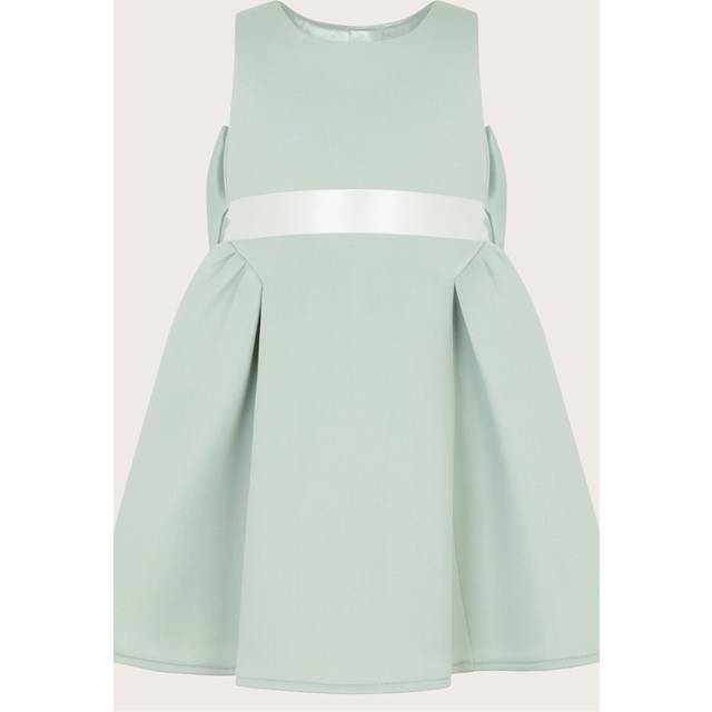 Monsoon Kids' Scuba Bow Back Dress