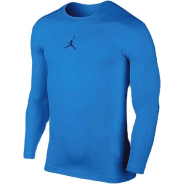 Air Jordan Dri-Fit Long Sleeve T-Shirt 'Blue' 685815-481 - blue